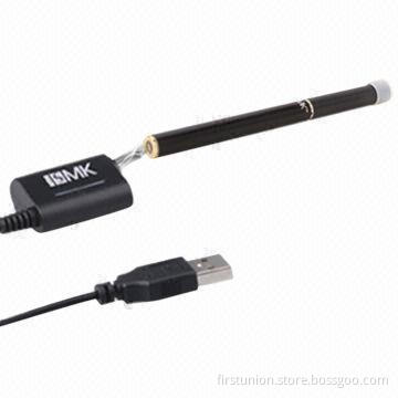 Pen Style Slim E-cigarette, No Need to Separate, Charging in Front of Battery Directly